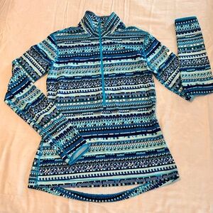 NIKE PRO DRI-FIT Hyperwarm 1/2 Zip Athletic Long Sleeve Top Womens Medium NWT